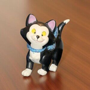 Disney Pinocchio FIGARO CAT Glitter Bow Minnie Bowtoons Bowtique 1.5" A30